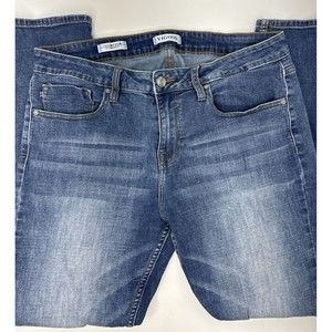 VIGOSS The Thompson Tomboy Skinny Blue Jeans Womens Size 31‎ RN#110712
